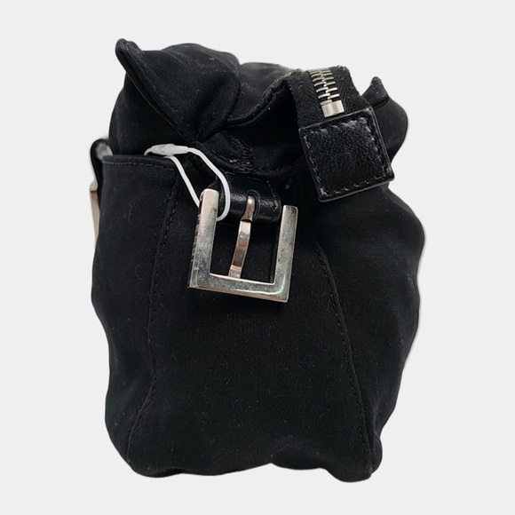 Fendi Neoprene Baguette Shoulder Bag Black Vintage - Picture 2 of 8
